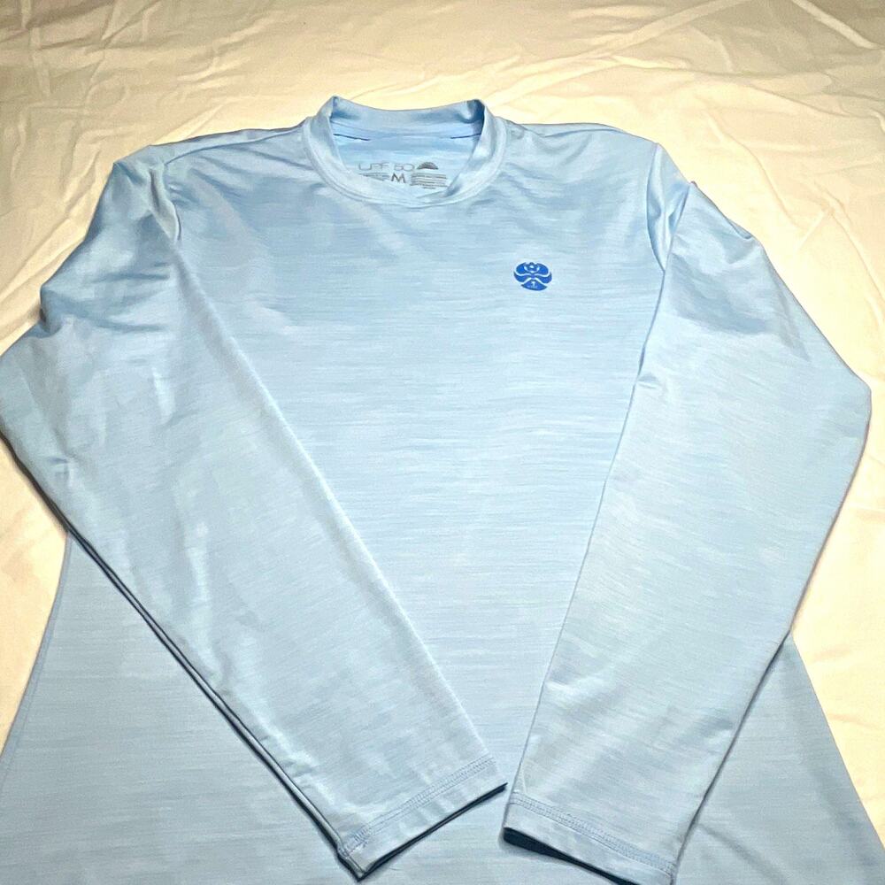 AFTCO Samurai 2 UPF 50 Women’s M Blue Crew Neck Long Sleeve Polyester Shirt(78)